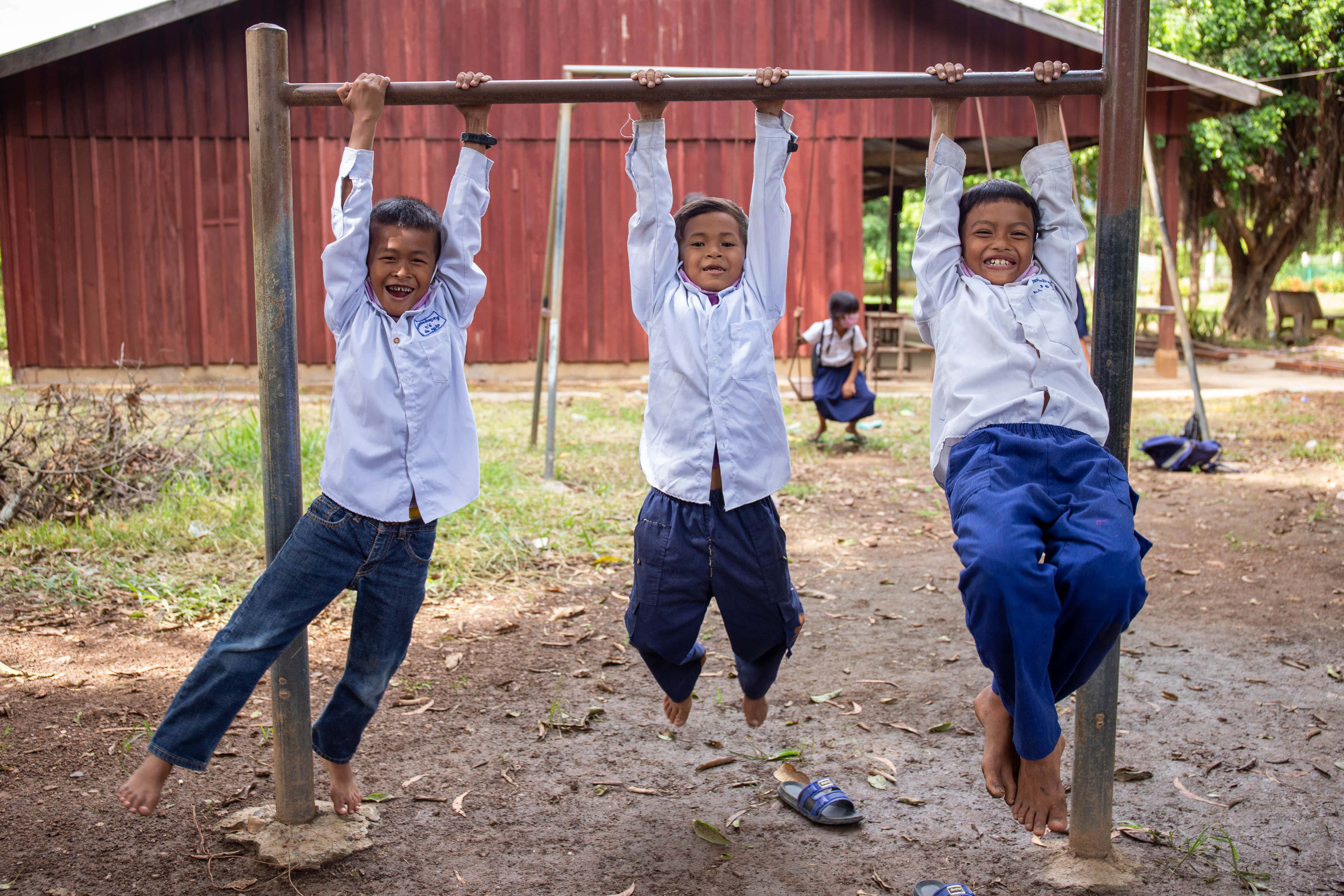 School's reopen in Cambodia